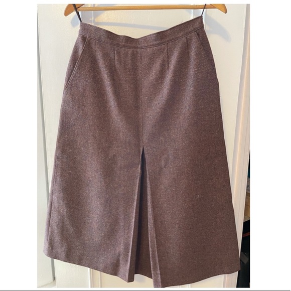Daks Dresses & Skirts - Vintage brown wool skirt from Holt Renfrew